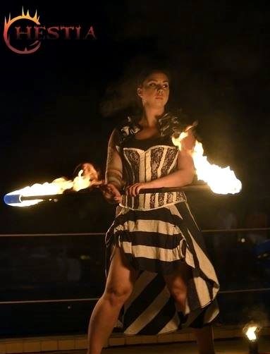 fire artist performance